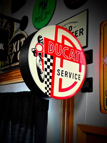 Ducati vintage insegna - ducati,