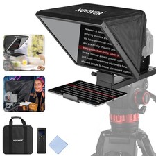 NEEWER Teleprompter per iPad Telefono DSLR Telecomando App Controllo per Live Streaming