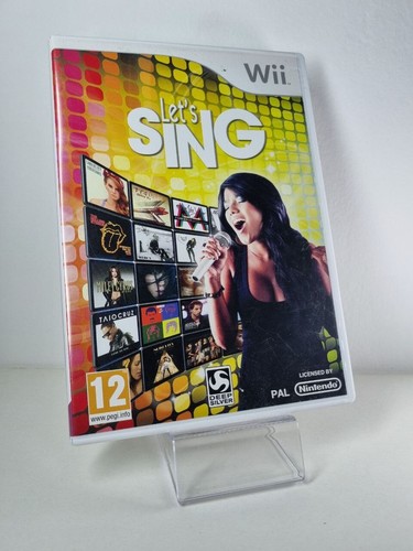 Nintendo wii let sing - -,