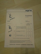 Agria 300 Motormäher