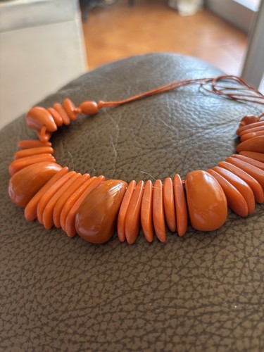 Collana collane tagua avorio - collana,