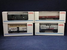 MARKLIN - SET DI 4 VAGONI MERCI IN SCALA H0: 46150, 4316, 4864, 4473