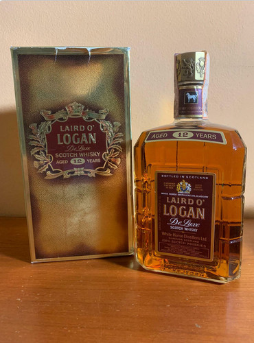 Scotch whisky white - white, horse