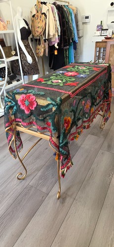 Scialle rete arte popolare