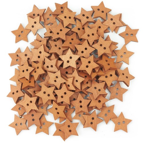 100 bottoni legno - legno, a
