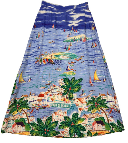 Maxi gonna vintage - maxi,