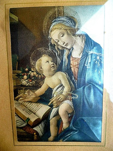 Madonna con bambino stampa - bambino,