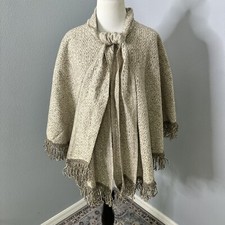 Poncho 100% Lana Artigianale