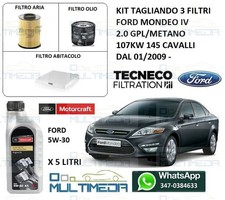 KIT TAGLIANDO FILTRI OLIO