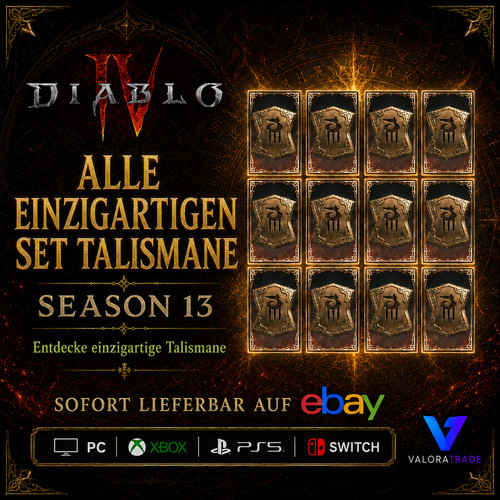 Diablo season d4 all - 13, sc