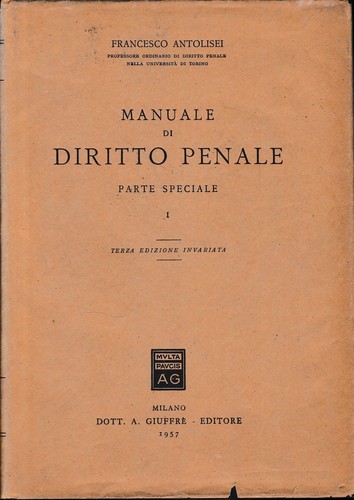 Manuale diritto penale - manuale, di