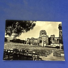 TERME DI CARACALLA ROMA STAGIONE ESTIVA DEL TEATRO Cartolina Bianco e nero -
