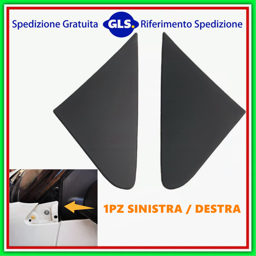 Modanatura triangolo nero - 1x,