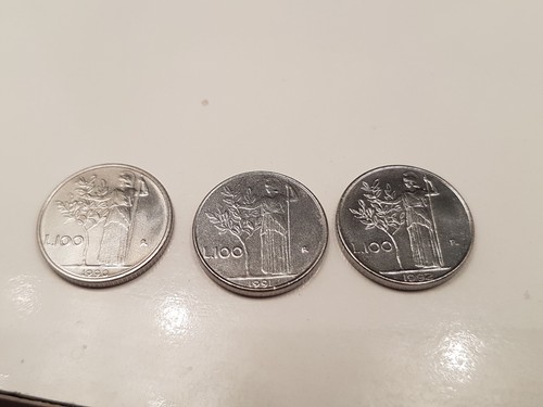Monete 100 lire minerva - da,