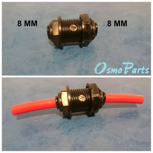 Raccordo passaparete mm - 8,