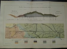 Stampa fine ottocento Traforo