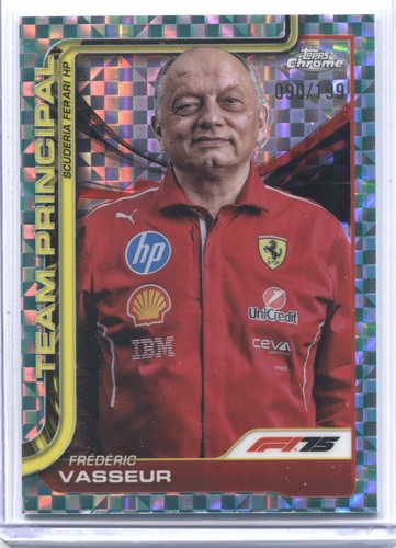2025 topps chrome frederic - f1,