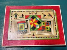 Gioco Mattoncini LUDO In Legno Anni 30