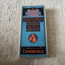 Cambridge Map Bartholomew's