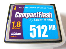 512MB Compact Flash Card