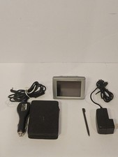 Garmin Nuvi 350 GPS Bundle testato e funzionante custodia da viaggio, spina auto/casa, stilo