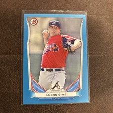 LUCAS SIMS 2014 BOWMAN DRAFT