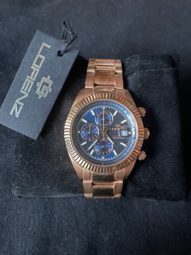 Lorenz chronograph acciaio - , oro