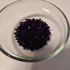 Perline bicono sparkly tipo Swarovski