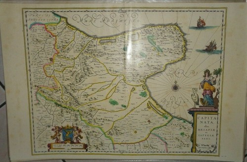 Cartografia antica del 1600 - cartografia,