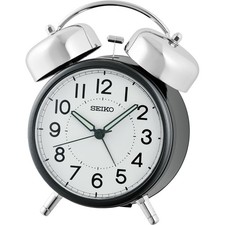SEIKO Sveglia Silenziosa Nera