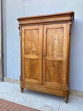 Armadio in Mogano Biondo a 2 Ante - Restaurato (in corso d'opera)_car 3156