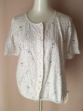 Pigiama donna maglietta top cotone  manica corta tg 50