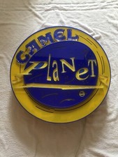 Insegna Luminosa Pubblicita’ Camel Illuminata Al Neon.Italia 1980  Diametro 54cm
