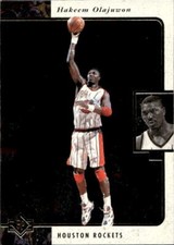 card NBA Akeem Olajuwon Rockets 1996 upper #52