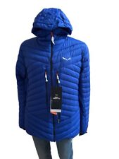 Giacca ibrida Salewa uomo Ortles Hybrid Rds 750 piumino lana blu grande EU 52