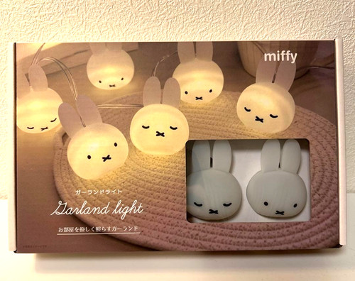 Miffy face ghirlanda luce - miffy,