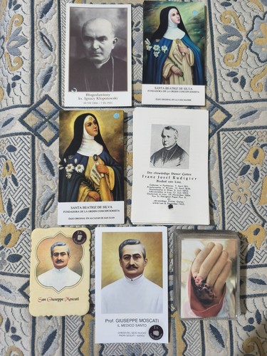 Lotto santini con reliquia - lotto,