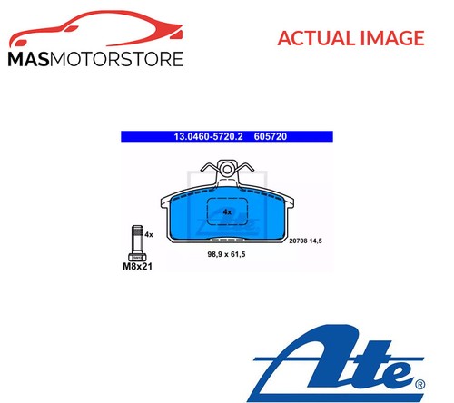 Set pastiglie freno anteriori - set,