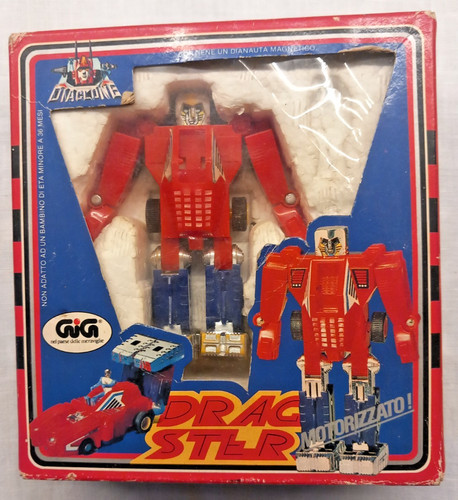 Robot diaclone dragster gig - diaclone,