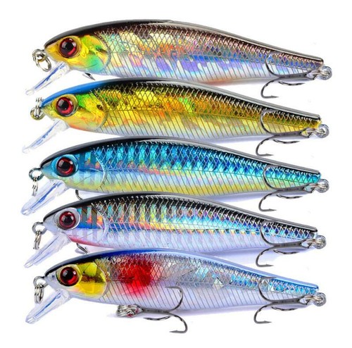 5pcs minnow esca - esca, da