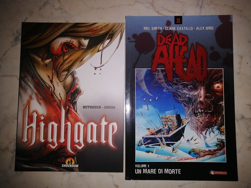 Lotto fumetti horror dead - lotto,