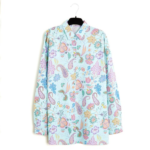 Camicia poplin etro top fr42 - poplin,