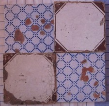 Quattro mattonelle antiche - ,quattro,