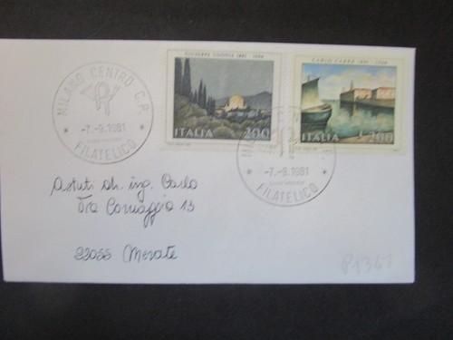 1981 fdc italia repubblica - 1981,