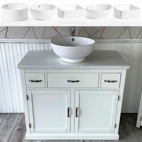 Mobile bagno bianco lavabo - |,