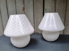 COPPIA DI LAMPADE DA TAVOLO IN