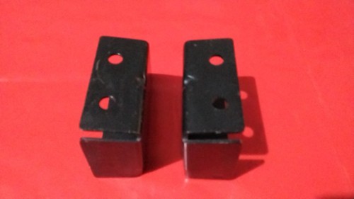 Coppia staffe paraurti - coppia,