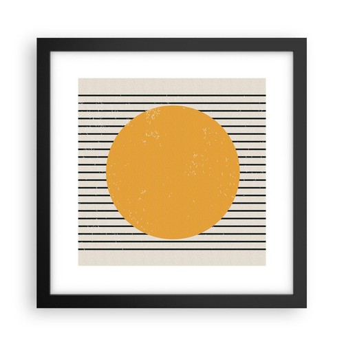 Poster 30x30cm sole ruota - sole,