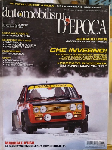 Rivista automobilismo epoca - rivista,
