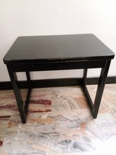 TAVOLINO LEGNO VINTAGE ANNI '70 MADE IN ITALY - LEGGI TESTO